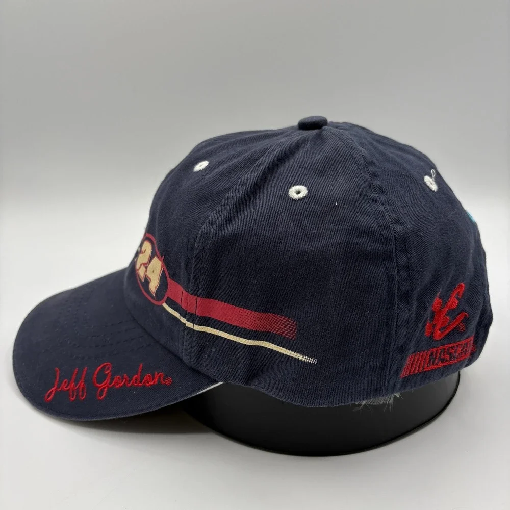 Vintage Jeff Gordon Chase Authentics Womens Hat Strap Back DuPont Cap 24 NASCAR